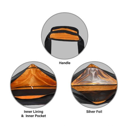 Apacs D725 SF Badminton Racket Bag – Black