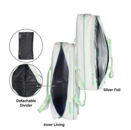 Apacs D821 SF Badminton Racket Bag – White