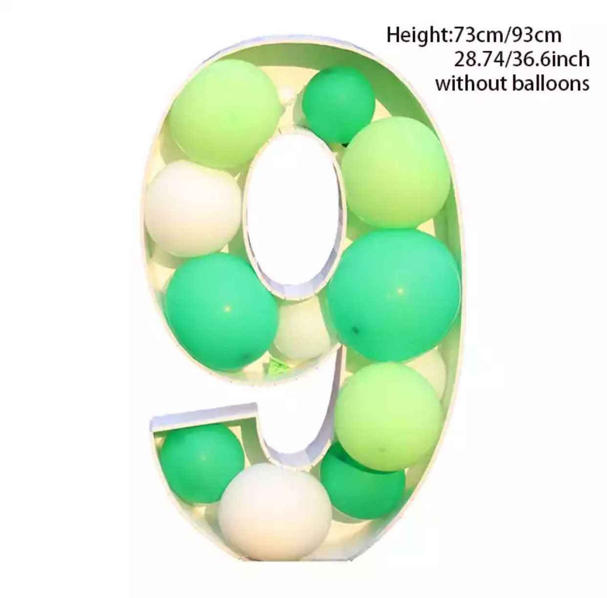 Giant Birthday Balloon Filling Box Balloon