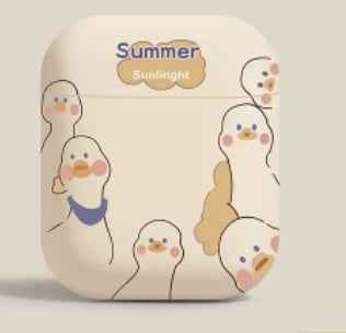 Wireless Bluetooth Headphone Case Protection Case Cartoon Cute