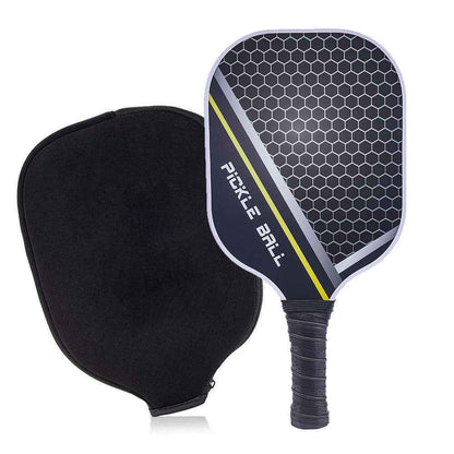 Carbon Fiber Pickleball Paddle - Graphite Color Printing Design