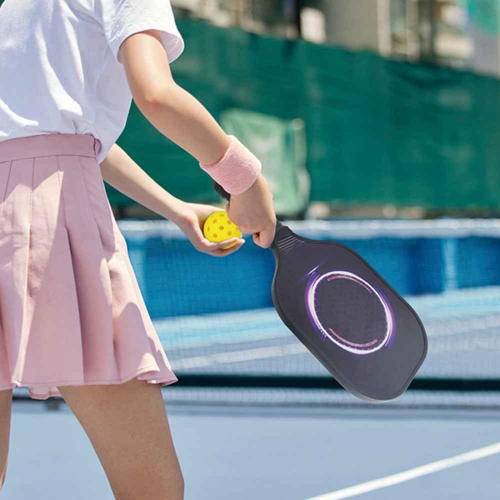 Carbon Fiber Pickleball Racket - Lightweight 260g PP Honeycomb Core