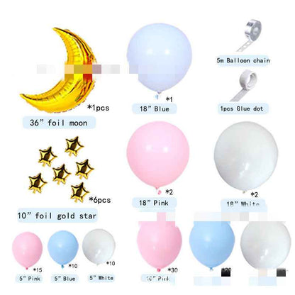 Birthday Party Supplies Macaron Latex Balloons