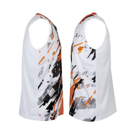 Apacs SL 1333 Sleeveless Badminton T-Shirt – White