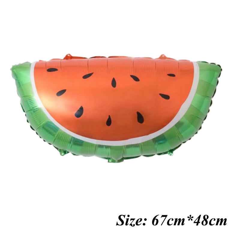 Cartoon Aluminum Film Balloon Festival Celebration Children's Birthday Party Decoration Shopping Mall Celebration Decoration Fruit Balloons