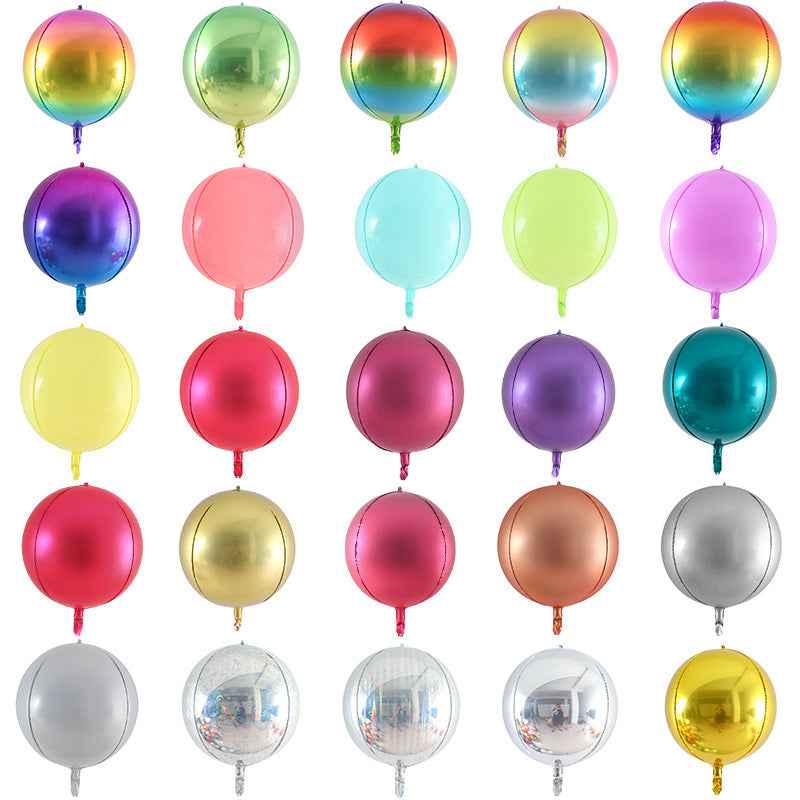 Aluminum Film Balloons Children's Birthday Party Wedding Wedding Decoration Balloons