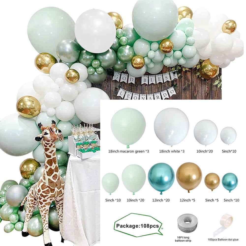 Baby Birthday Party Latex Balloon Set Decoration