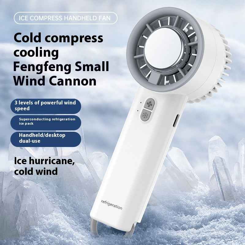 New Semiconductor Ice Cooling Handheld Fan