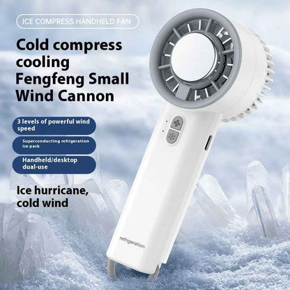 New Semiconductor Ice Cooling Handheld Fan