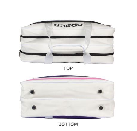 Apacs DUF-D207-SF Badminton Duffle Bag – White/Purple