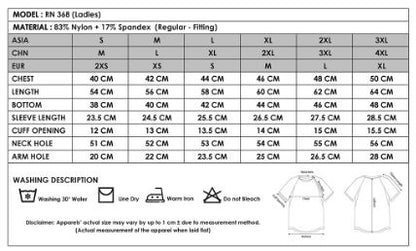 Apacs RN 368 Badminton T-shirt for Women – Black