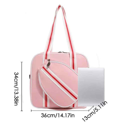 Large Capacity Sports Racket Bag - One Shoulder Outdoor Fitness