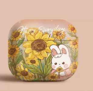 Wireless Bluetooth Headphone Case Protection Case Cartoon Cute