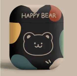 Wireless Bluetooth Headphone Case Protection Case Cartoon Cute