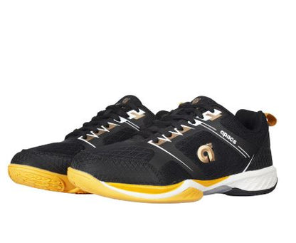 Apacs Aggressive 518 Badminton Shoes - Black