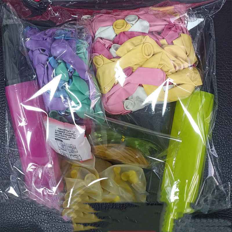 Birthday Festive Latex Balloons Decoration Arrangement