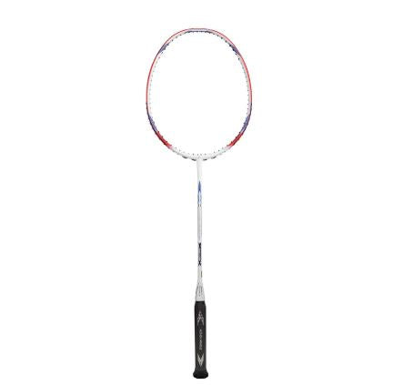 Apacs Feather Weight 500 Badminton Racket – White/Red 7U