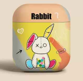 Wireless Bluetooth Headphone Case Protection Case Cartoon Cute