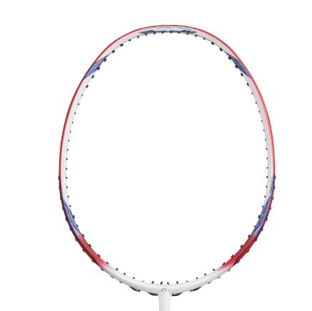 Apacs Feather Weight 500 Badminton Racket – White/Red 7U