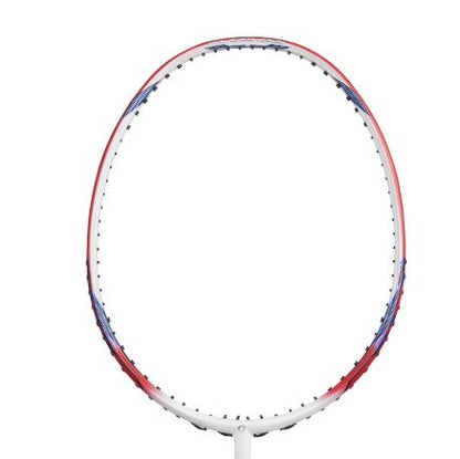 Apacs Feather Weight 500 Badminton Racket – White/Red 7U