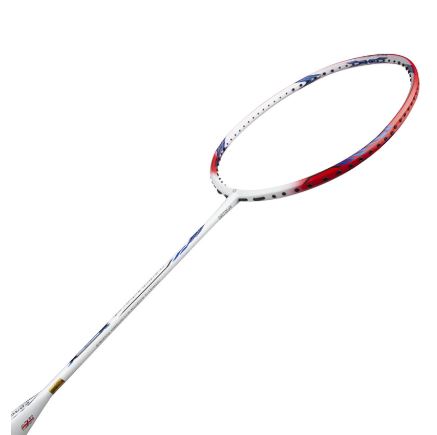 Apacs Feather Weight 500 Badminton Racket – White/Red 7U