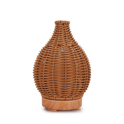 Household Hollow Rattan Humidifier Mini Ultrasonic Atomizer 100ML Small Aroma Diffuser