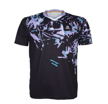 Apacs RN 10161 Badminton T-Shirt – Black/Purple