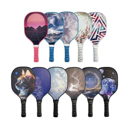 Professional Wooden Pickleball Paddle Set - Complete Racket Kit