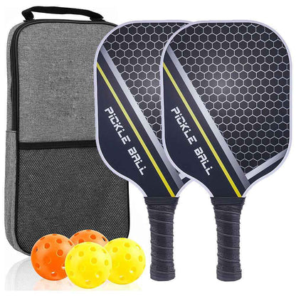 Carbon Fiber Pickleball Paddle - Graphite Color Printing Design