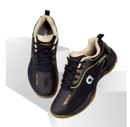 Apacs Pro 800 Badminton Shoes - Black