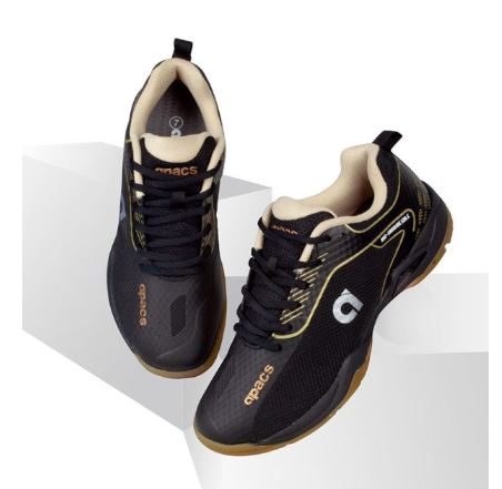Apacs Pro 800 Badminton Shoes - Black