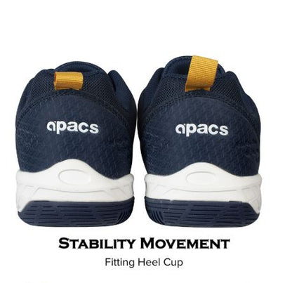 Apacs Aggressive 518 Badminton Shoes - Navy