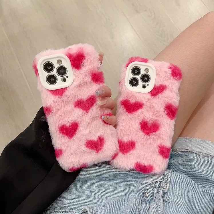 Love Plush Silicone Phone Case