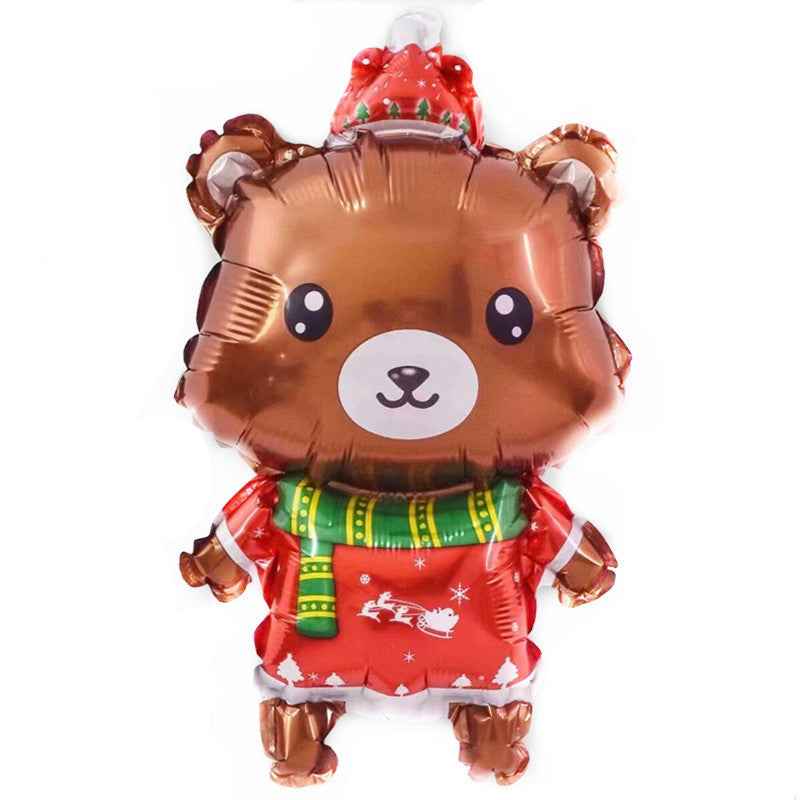 Mini Christmas Tree Snowman Balloons