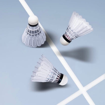 Victor Carbonsonic/New Carbon Sonic MAX Shuttlecock – 12 Synthetic Carbon-Fiber Shuttlecocks, Feather-Feel, Durable Flight, Speed 78