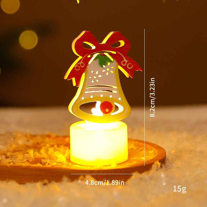 LED Electronic Candle Light Christmas Tree Creative Decoration