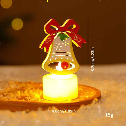 LED Electronic Candle Light Christmas Tree Creative Decoration