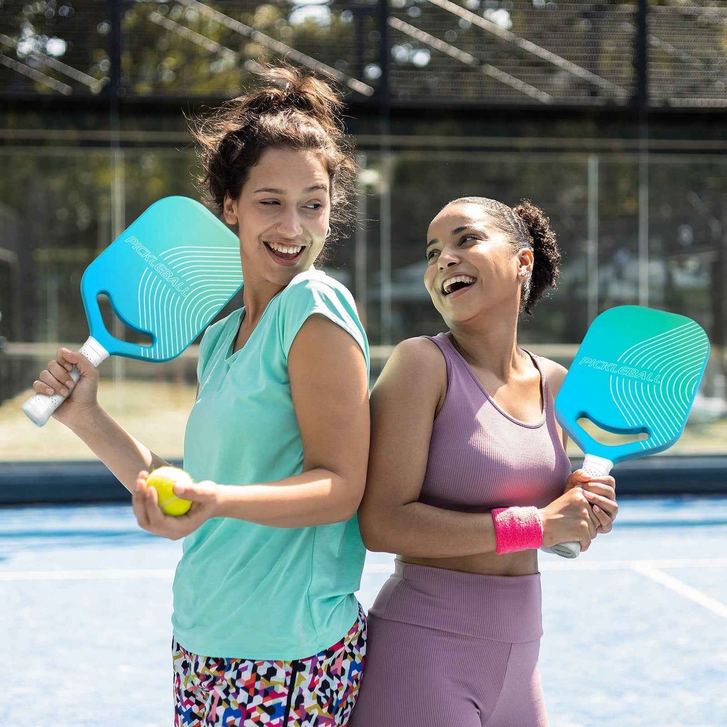 Pro Carbon Fiber Pickleball Racket - Aero Throat Honeycomb Core 550g