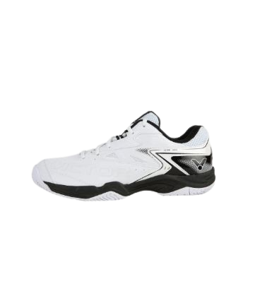 Victor A302 AC Badminton Shoes – White/Black