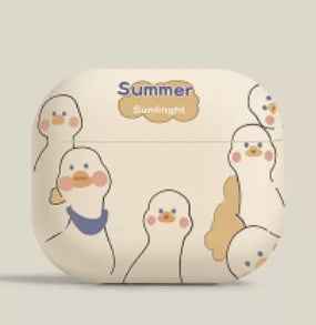 Wireless Bluetooth Headphone Case Protection Case Cartoon Cute