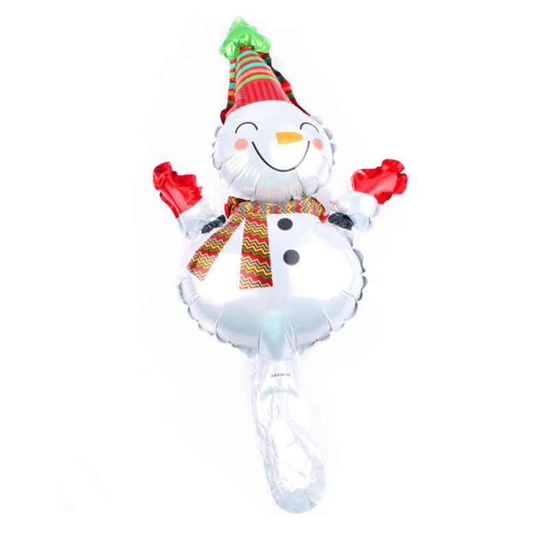 Mini Christmas Tree Snowman Balloons