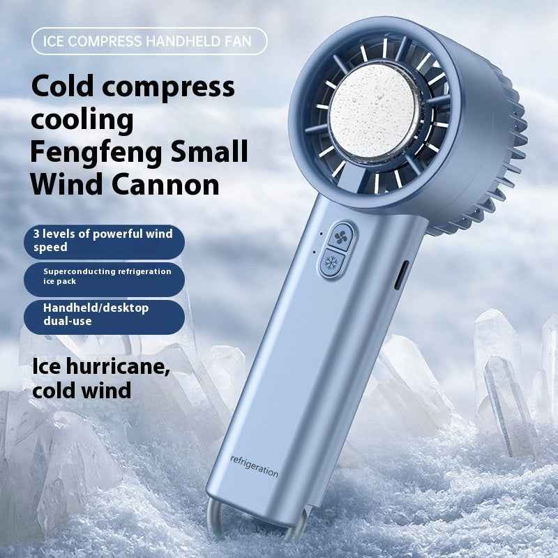 New Semiconductor Ice Cooling Handheld Fan