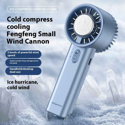 New Semiconductor Ice Cooling Handheld Fan