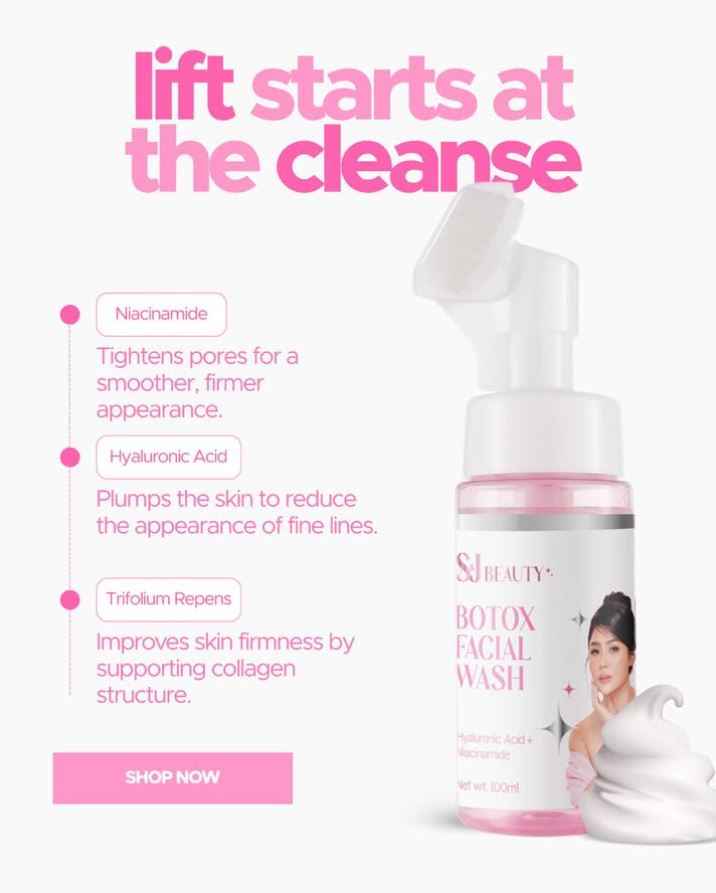 S and J Beauty Botox Facial Wash - Anti-Aging Cleanser | Uptrader