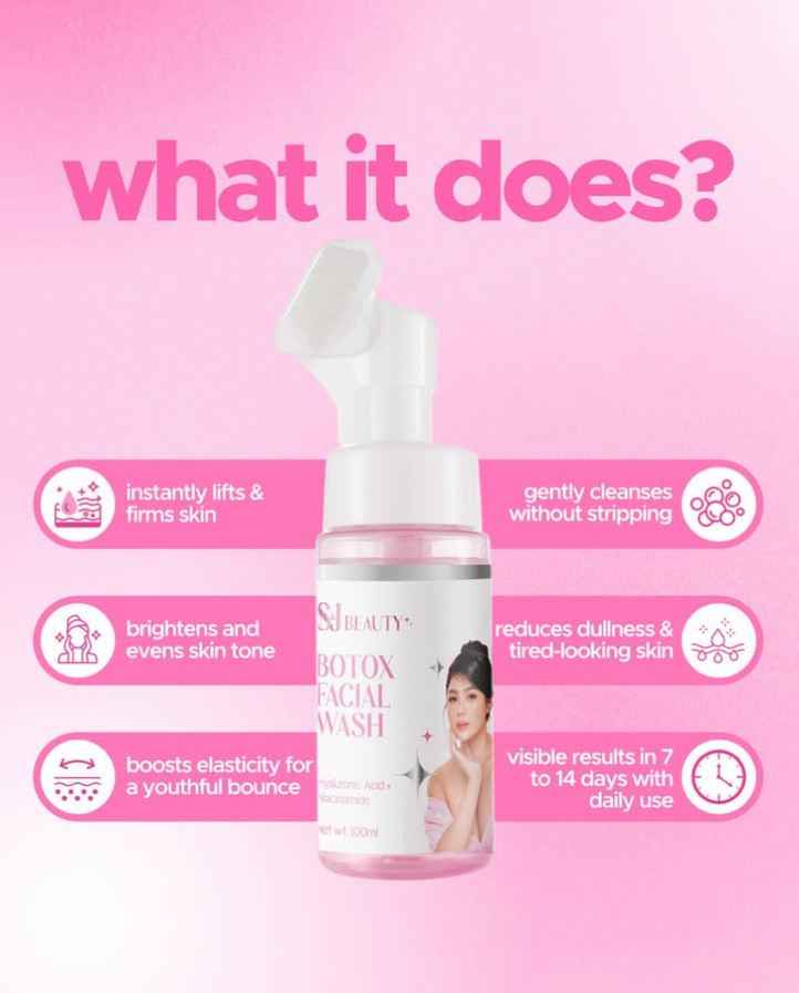 S and J Beauty Botox Facial Wash - Anti-Aging Cleanser | Uptrader