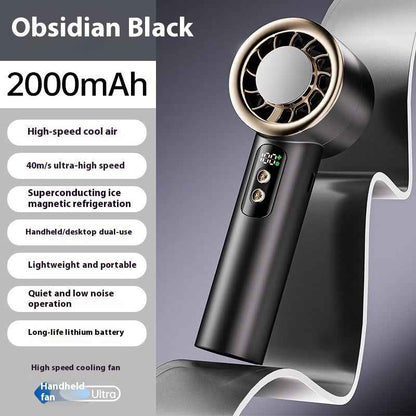 New Semiconductor Ice Cooling Handheld Fan