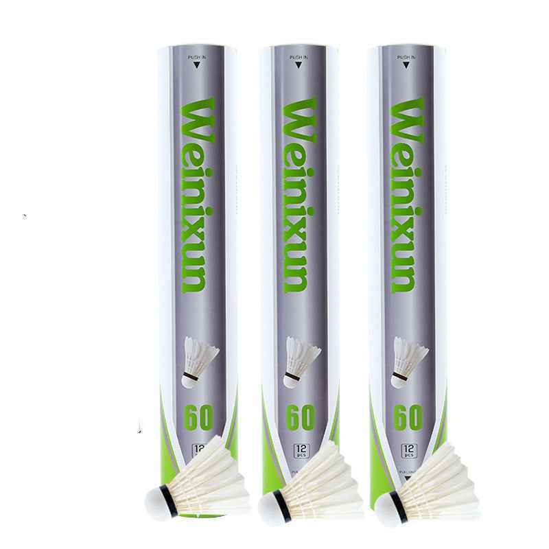 Duck Feather Badminton Shuttlecock - Training