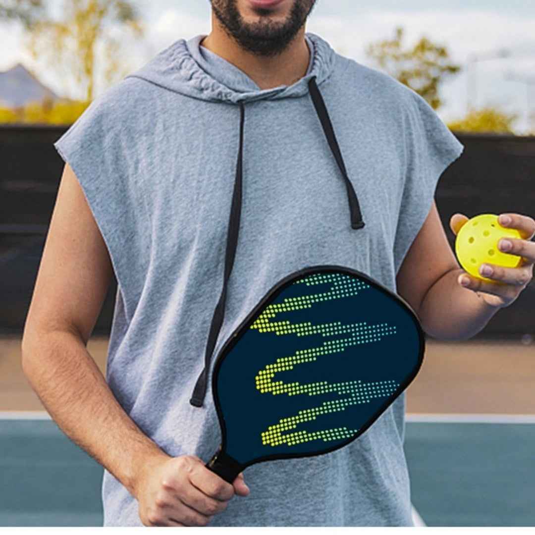 Pickleball Racket High-Density Fiberglass - Outdoor Sports Paddle