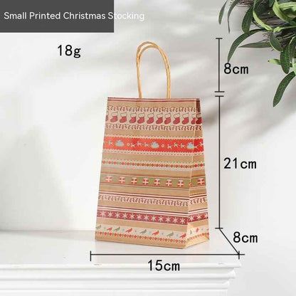 Christmas Decorations Paper Carrier Bag