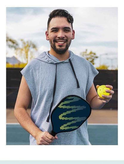 Pickleball Racket High-Density Fiberglass - Outdoor Sports Paddle